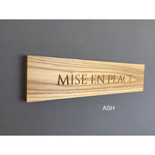 Load image into Gallery viewer, Magnetic knife rack | personalised | engraved | fifth anniversary gift | knife block | knife storage.
